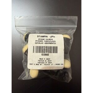 Stampin Up Sponge Daubers Set Bulk Lot Ink Sponge Blending Tools 12 Pieces
